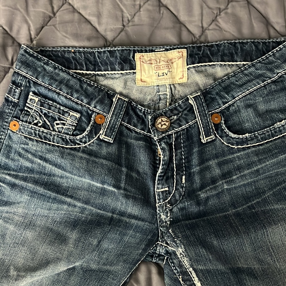 28L Big Star "Liv" Jeans (well loved with character)